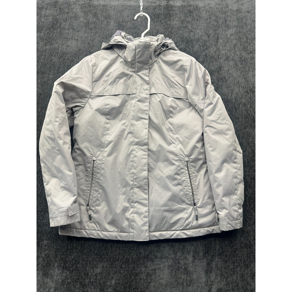 ZeroXposur Michaela Jacket Womens M Moonlight Insulated Water Resistant Hooded